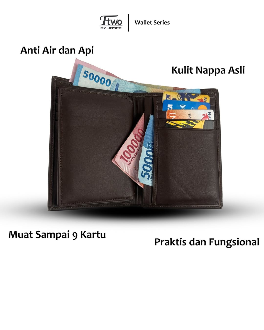Dompet kulit Josef Leather
