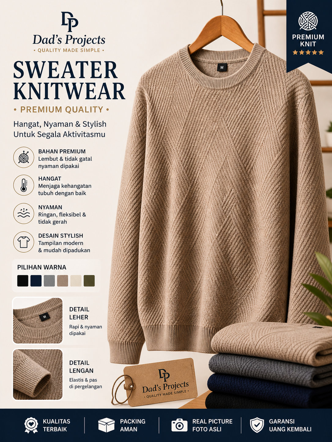 Sweater/Knitwear - Dad's Projects