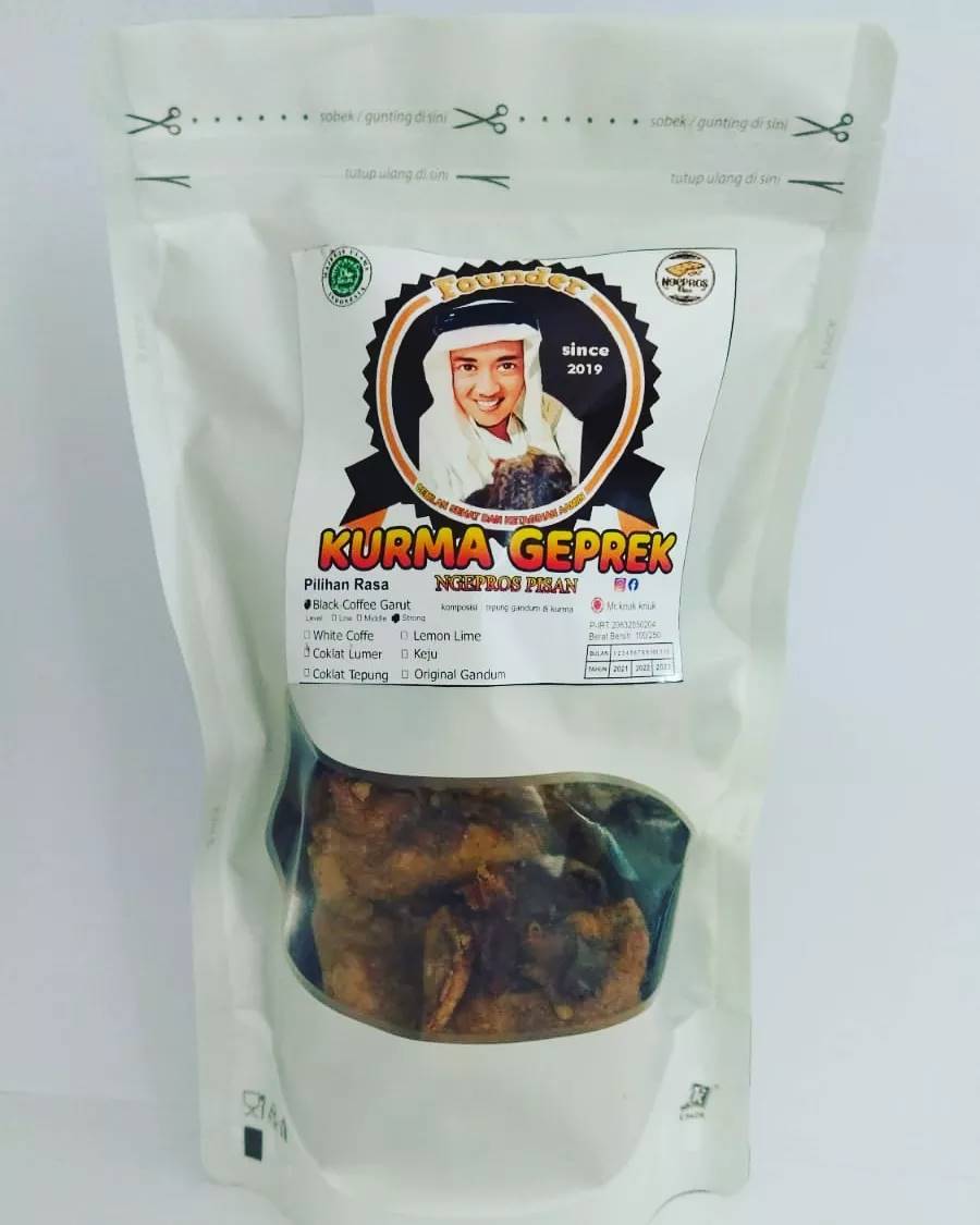 Cemilan Kurma Geprek