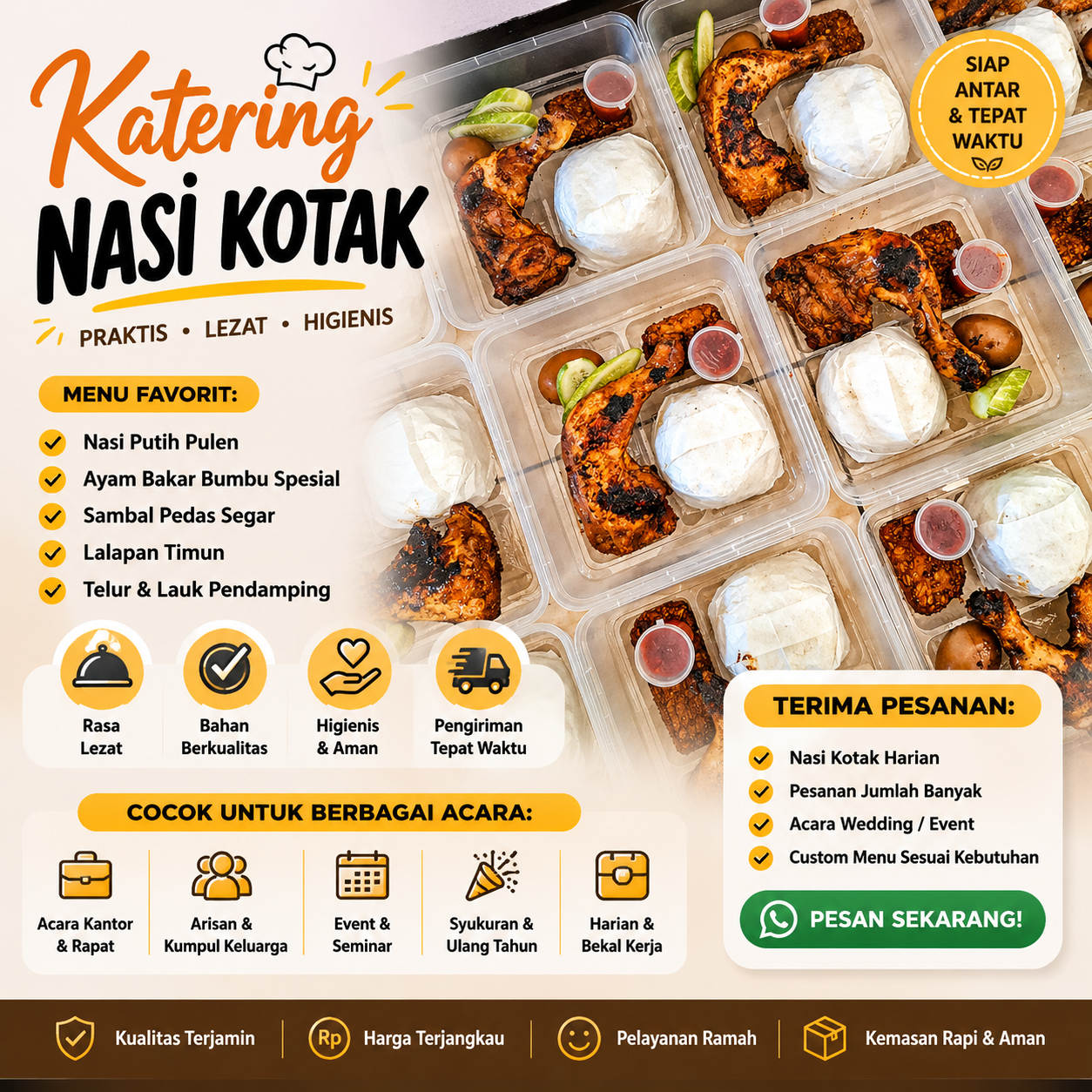 Paket Nasi Box / Snack Box