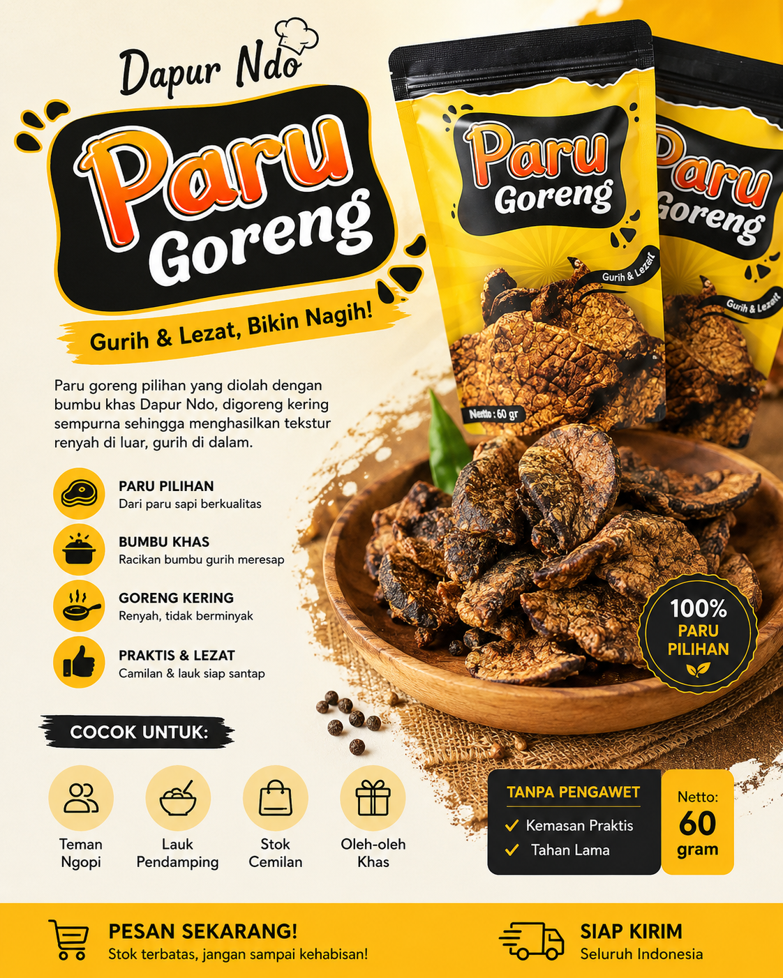 Paru Goreng Dapur Ndo