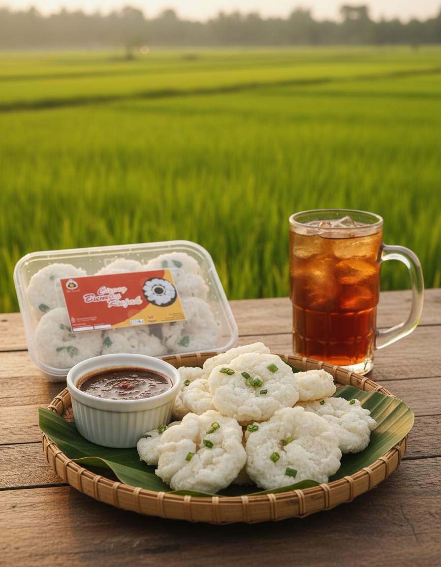 Cireng bumbu rujak