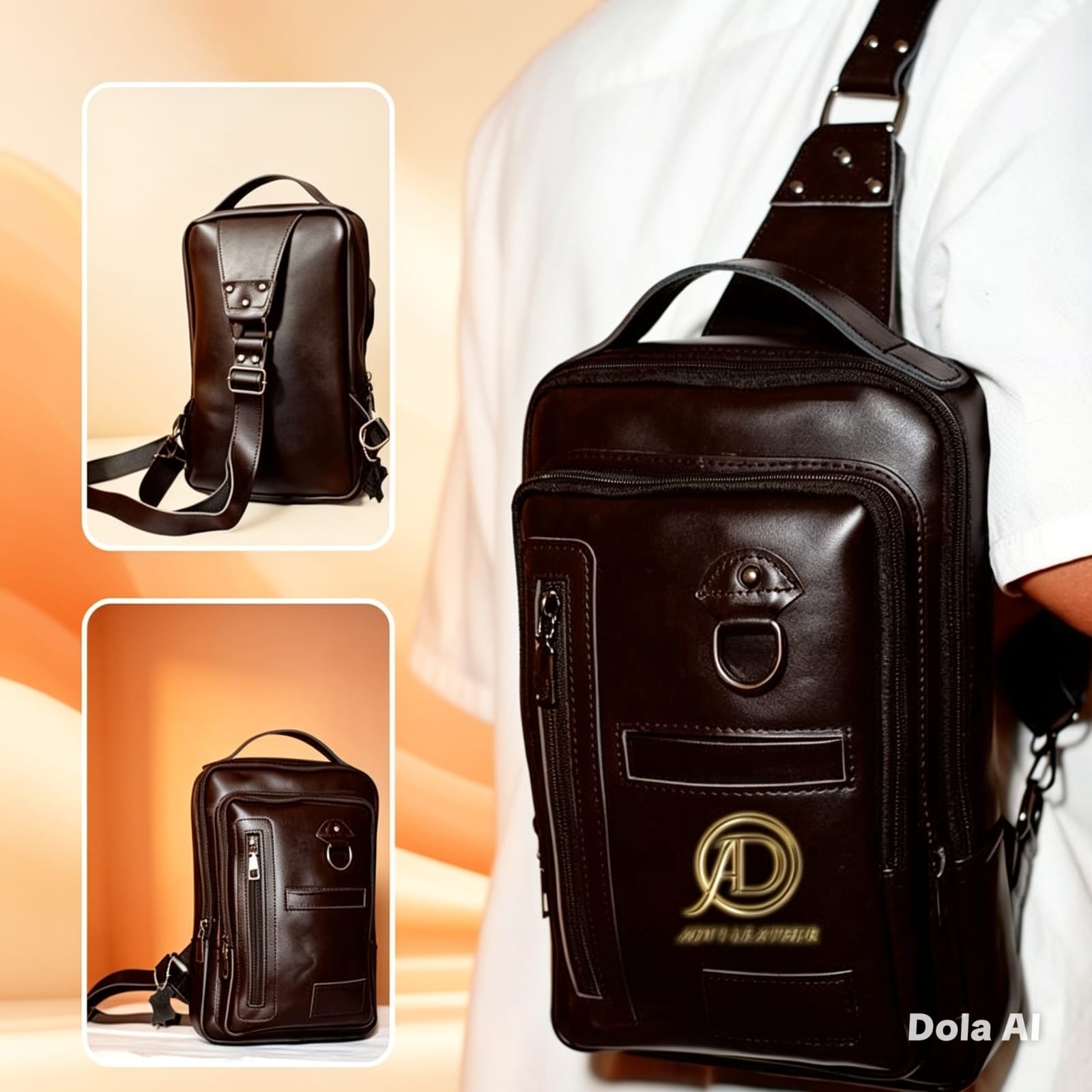 Tas Slempang Kulit Advi Leather